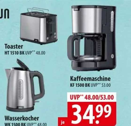 Kaffeemaschine KF 1500 BK