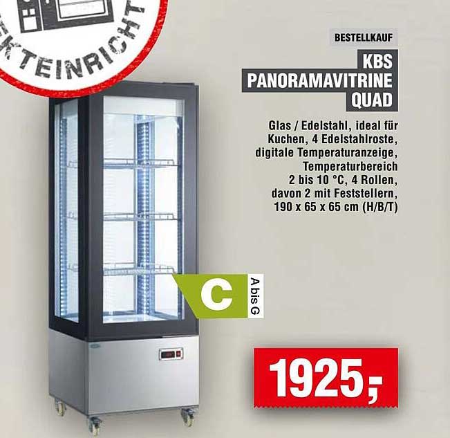 KBS Panoramavitrine Quad