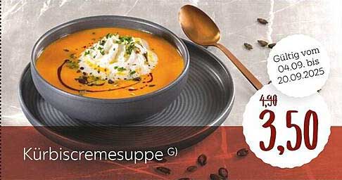 Kürbiscremesuppe