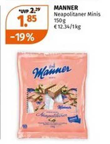 MANNER Neapolitaner Minis 150g