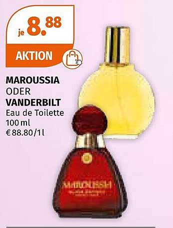 MAROUSSIAN ODER VANDERBILT Eau de Toilette 100 ml