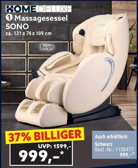 Massagesessel SONO - für ultimativen Komfort und Entspannung
