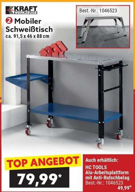 Mobiler Schweißtisch