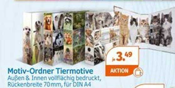 Motiv-Ordner Tiermotive