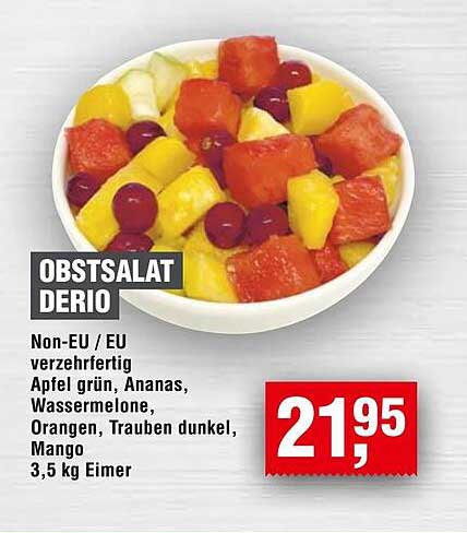 OBSTSALAT DERIO 3,5 kg Eimer