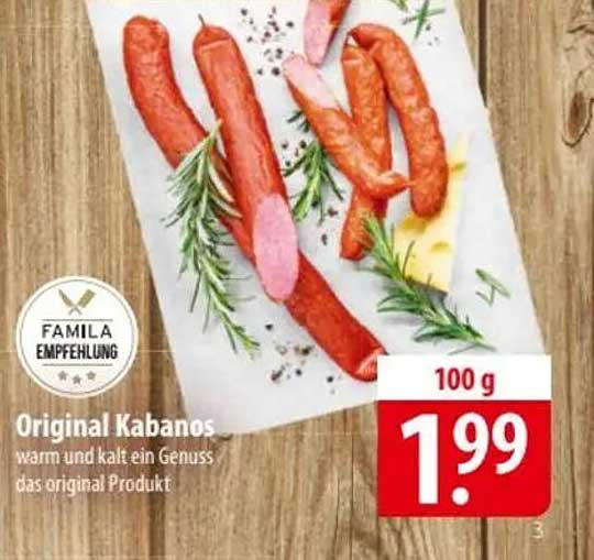 Original Kabanos - warm und kalt ein Genuss