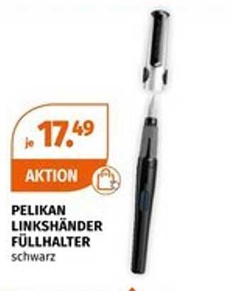PELIKAN LINKSHÄNDER FÜLLHALTER schwarz