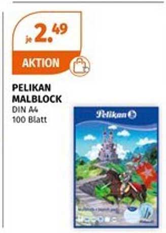 PELIKAN MALBLOCK DIN A4 100 Blatt