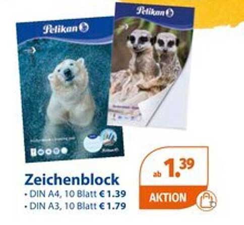 Pelikan Zeichenblock - Kreativität auf Papier