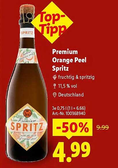 Premium Orange Peel Spritz