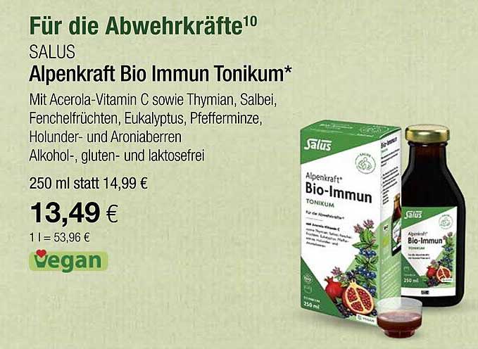 Salus Alpenkraft Bio Immun Tonikum