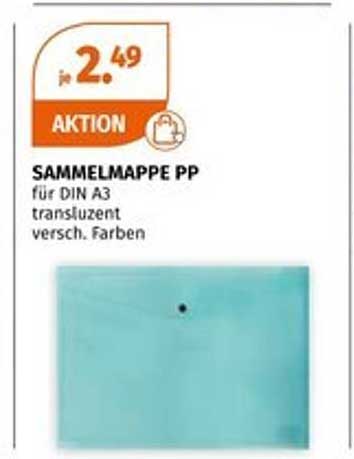 SAMMELMAPPE PP für DIN A3 - Aktionspreis