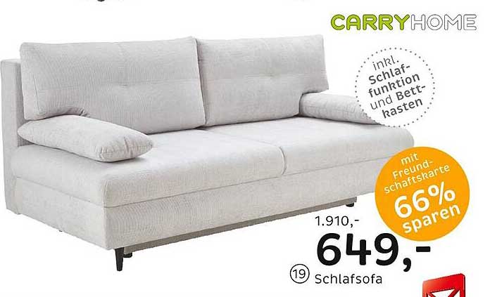 Schlafsofa von CARRYHOME – Komfort und Stil vereint