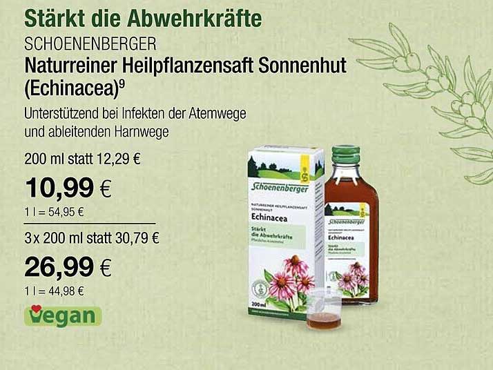 SCHOENENBERGER Naturreiner Heilpflanzenzahn Sonnenhut (Echinacea) 200 ml