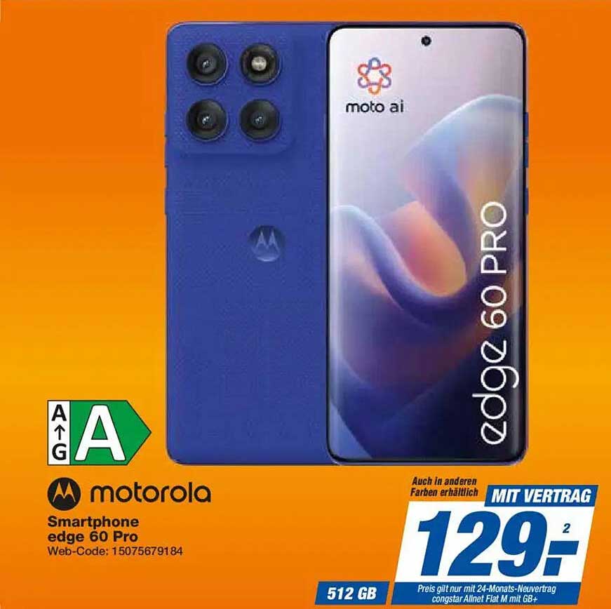 Smartphone edge 60 Pro