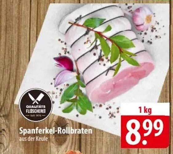 Spanferkel-Rollbraten aus der Keule