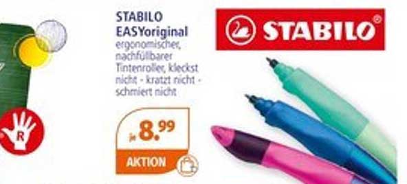 STABILO EASYoriginal ergonomischer, nachfüllbarer Tintenroller