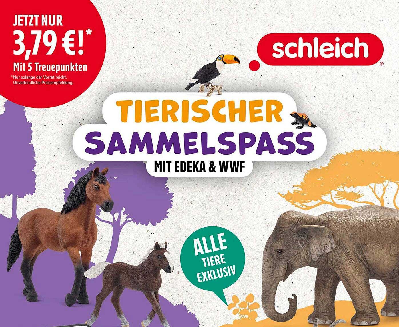Tierischer Sammelpass von Schleich – Jetzt nur 3,79 €!