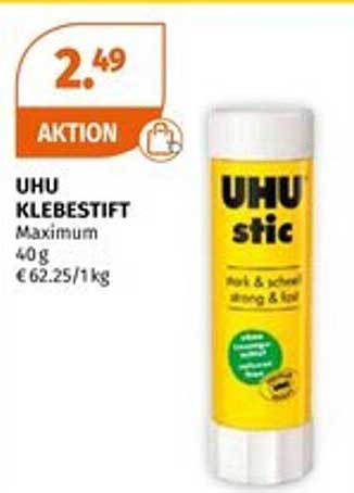 UHU Klebestift Maximum 40 g - Aktion