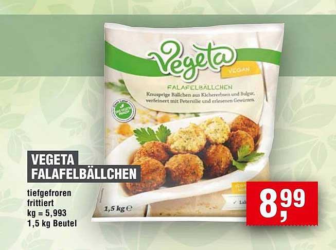 VEGETA FALAFELBÄLLCHEN 1,5 KG