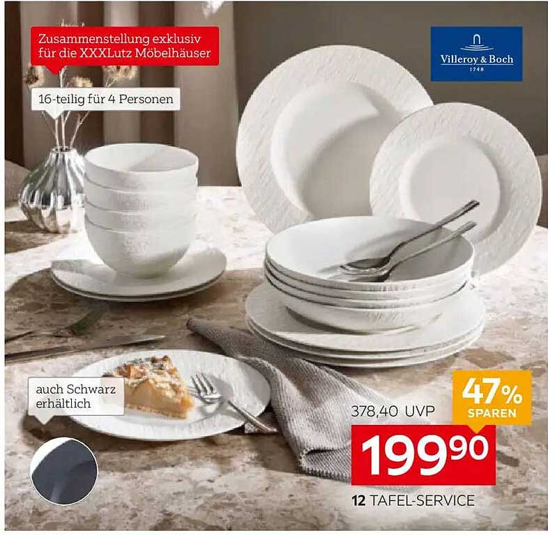 Villeroy & Boch 16-teiliges Tafel-Service für 4 Personen