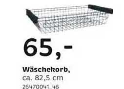 Wäschekorb, ca. 82,5 cm
