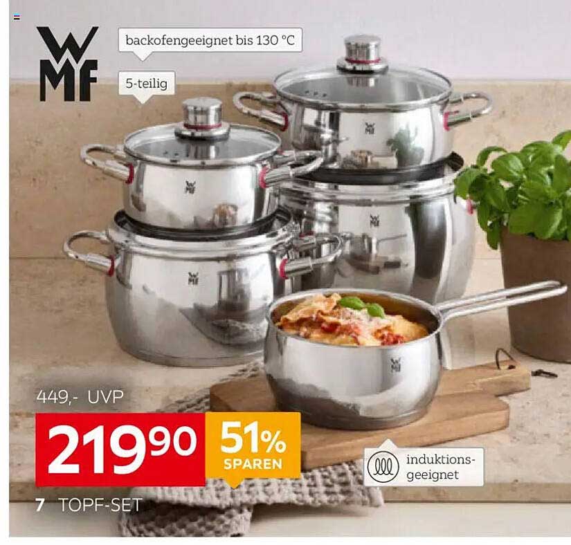 WMF 5-Teiliges Topf-Set