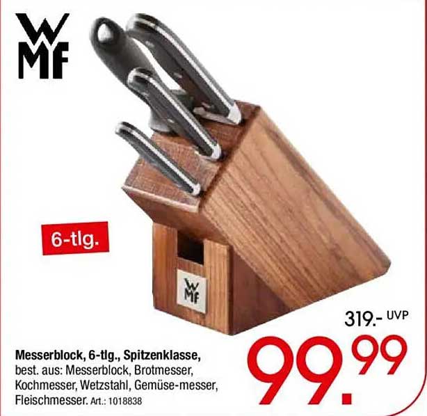 WMF Messerblock, 6-tlg., Spitzenklasse