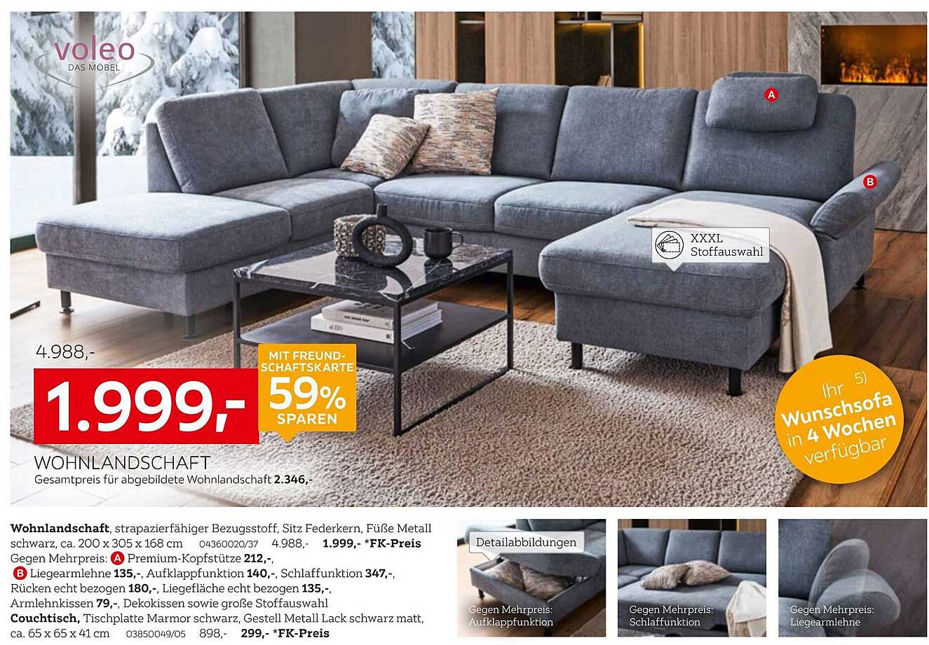 Wohnlandschaft von XXXLutz - jetzt zum Top-Preis!