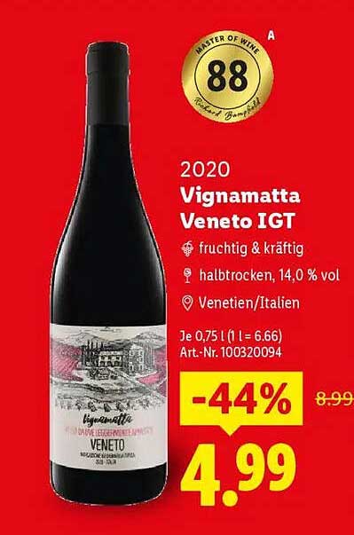 2020 Vignamatta Veneto IGT
