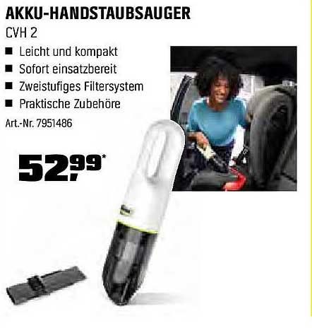 AKKU-HANDSTAUBSAUGER CVH 2