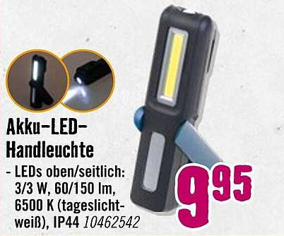 Akku-LED-Handleuchte