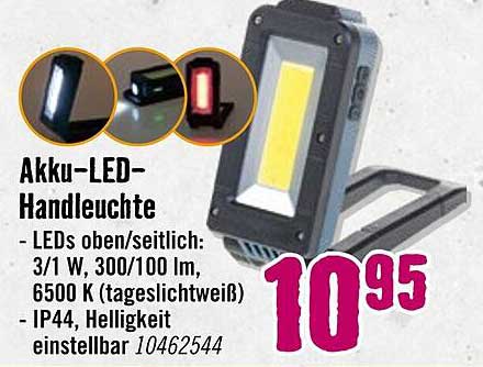 Akku-LED-Handleuchte