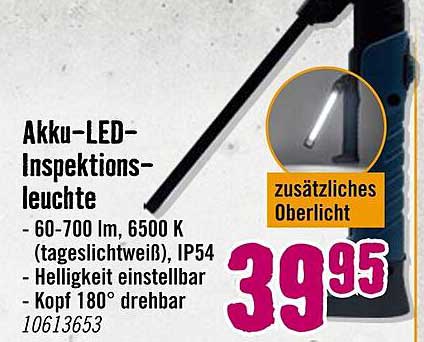 Akku-LED-Inspektionsleuchte