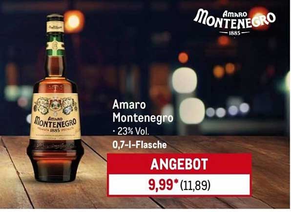 Amaro Montenegro - 0,7 l Flasche | 23% Vol.