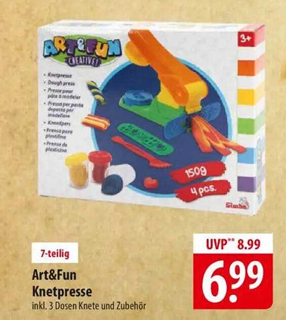 Art&Fun Knetpresse