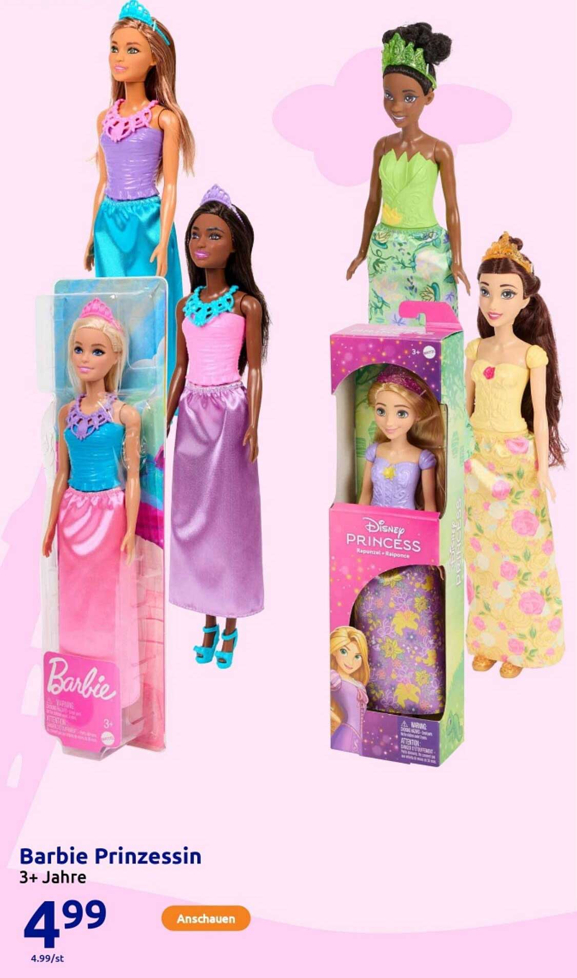 Barbie Prinzessin 3+ Jahre