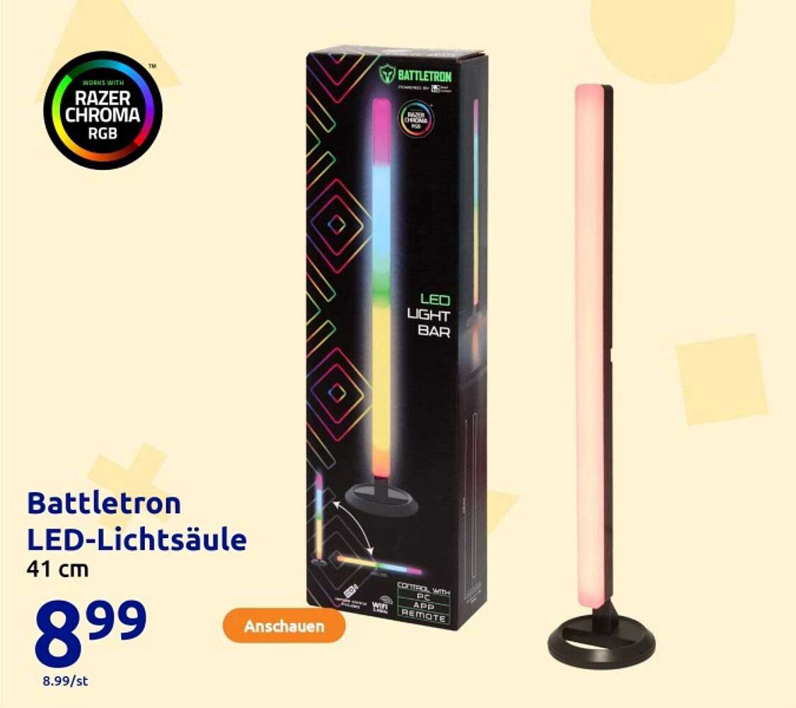 Battlettron LED-Lichtsäule 41 cm