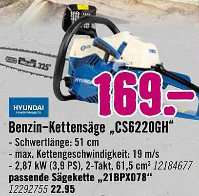 Benzin-Kettensäge CS6220GH