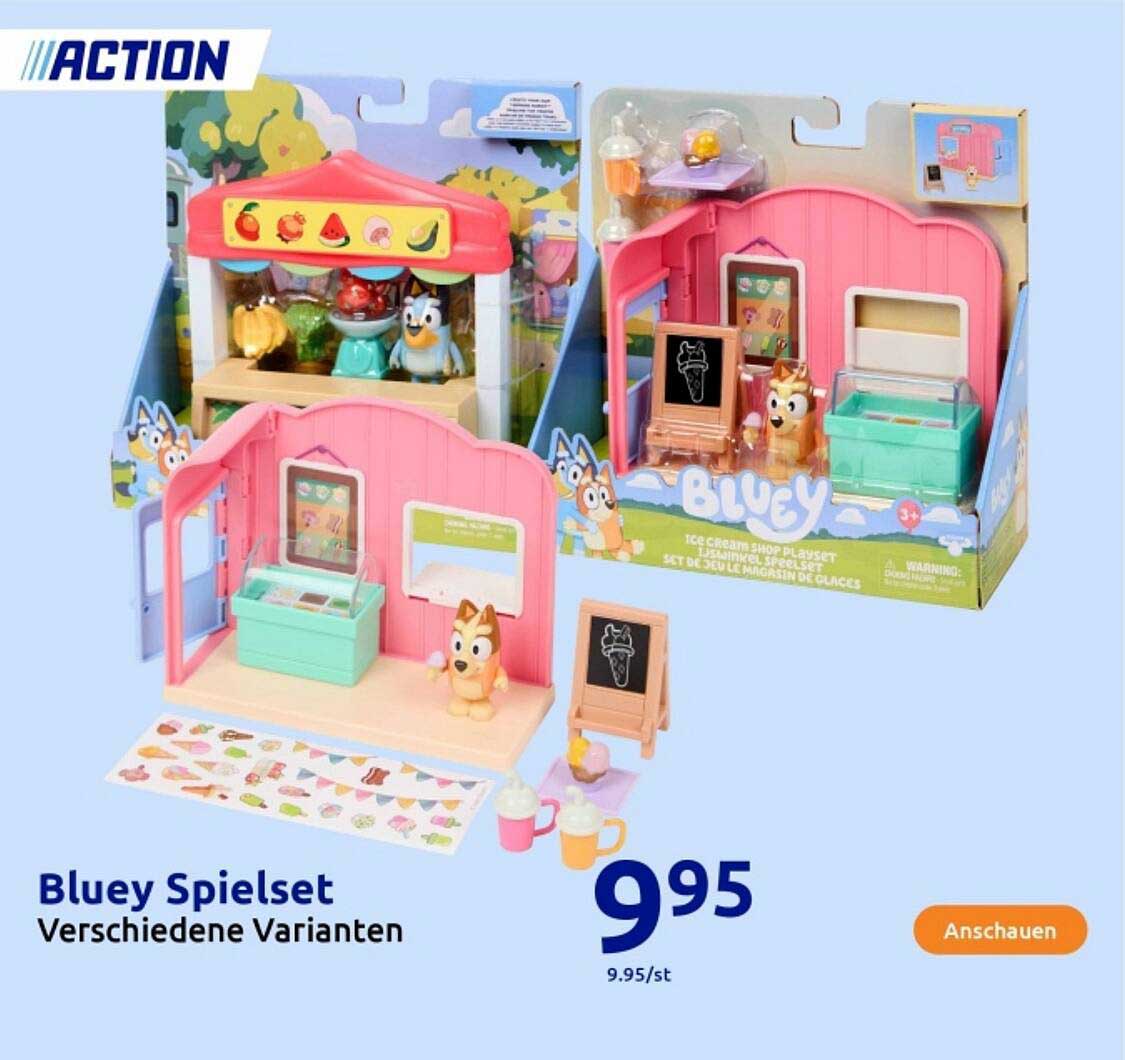 Bluey Spielset - Eiscreme Shop