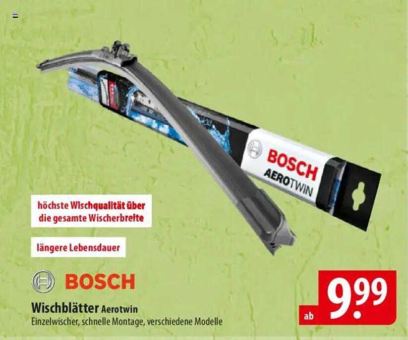 Bosch Aerotwin Wischblätter