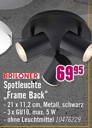 BRILONER Spotleuchte "Frame Back"
