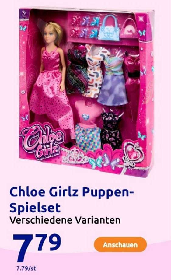 Chloe Girlz Puppen-Spielset – Verschiedene Varianten