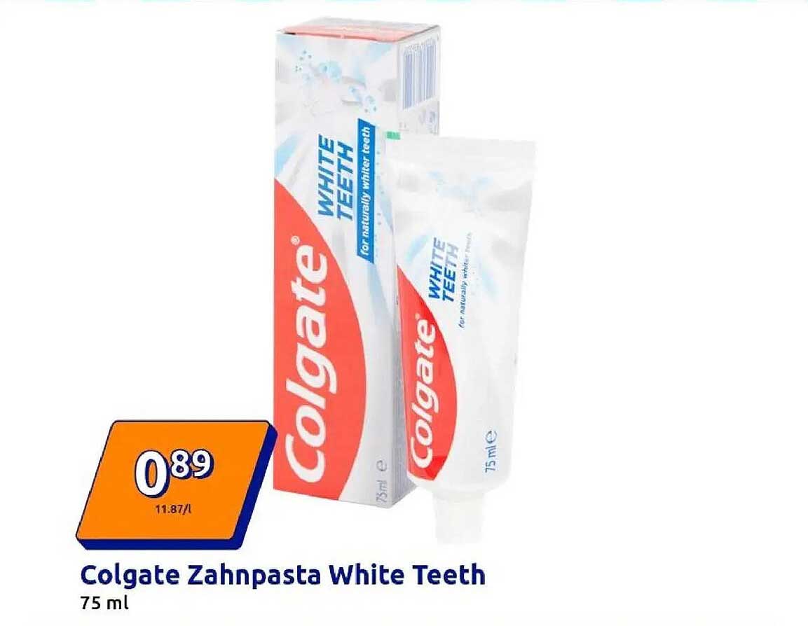 Colgate Zahnpasta White Teeth 75 ml