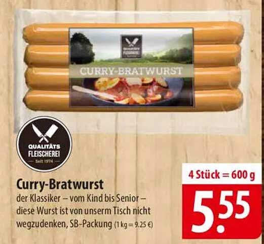 Curry-Bratwurst