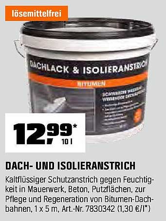 DACH- UND ISOLIERANSTRICH