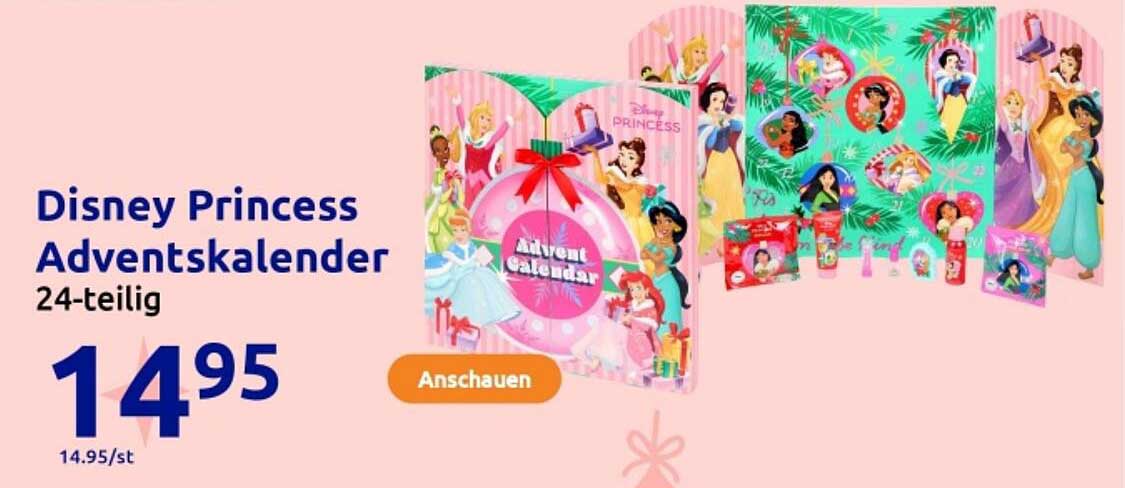 Disney Princess Adventskalender 24-teilig