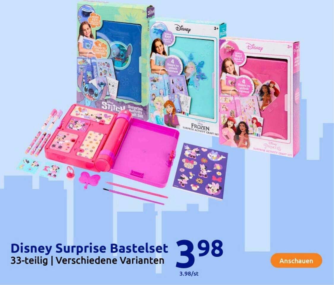 Disney Surprise Bastelset 33-teilig | Verschiedene Varianten