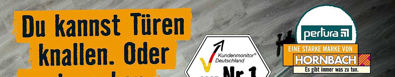 Du kannst Türen knallen. Oder abdämpfen.