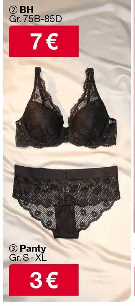 Eleganter BH und Panty-Set – Weiblicher Charme für jeden Tag